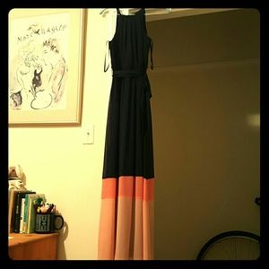 Spring Style Floor-length multi-layered Dress