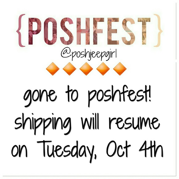 No shipping from 9/28 through 10/4
