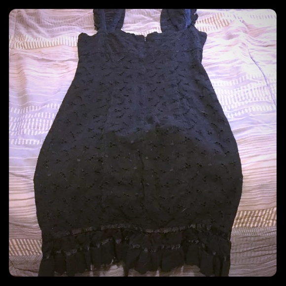 Forever 21 Women's Black Lace Dress Size Small/S - Picture 1 of 4