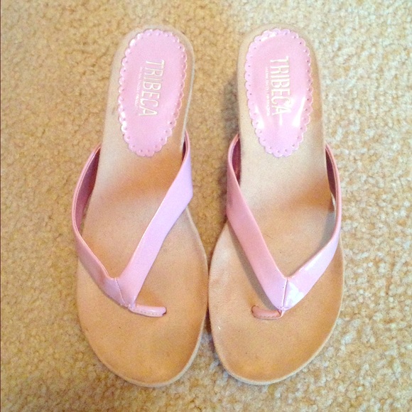 Tribeca Wedge Sandals Sz 7