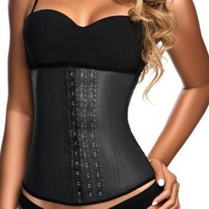 NWOT attached Waist trainer black Sm