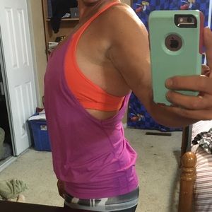 Lululemon Athletica tank with built in bra