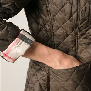 🚫Sold Burberry Quilted Jacket in Military Green🚫
