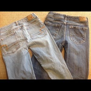 American Eagle and Aeropostale jeans 00