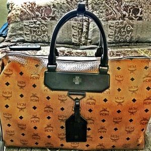 Medium MCM weekender bag!