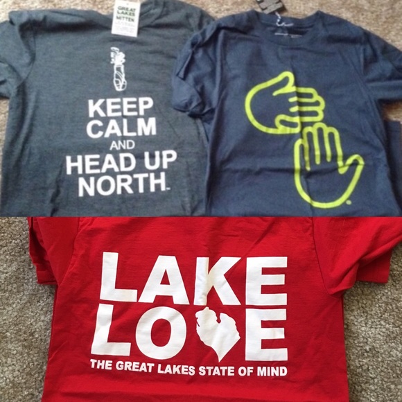 Michigan Tees NWT 3 Piece Bundle