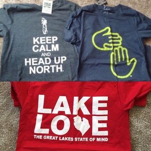 Michigan Tees NWT 3 Piece Bundle
