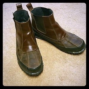 Mens J. Crew Duck Boots Sz. 10