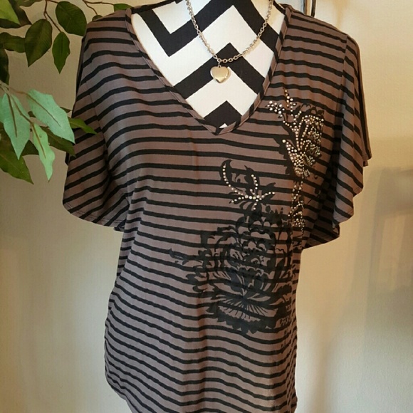 Daytrip striped top xlarge