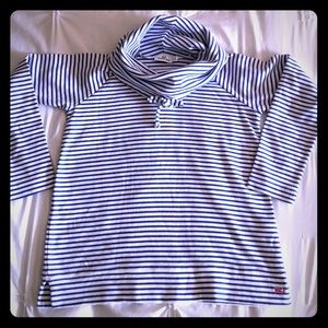 Vineyard Vines blue striped shirt