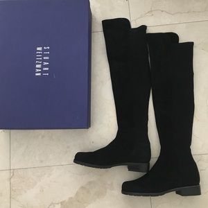 Stuart Weitzman 50/50 suede boots