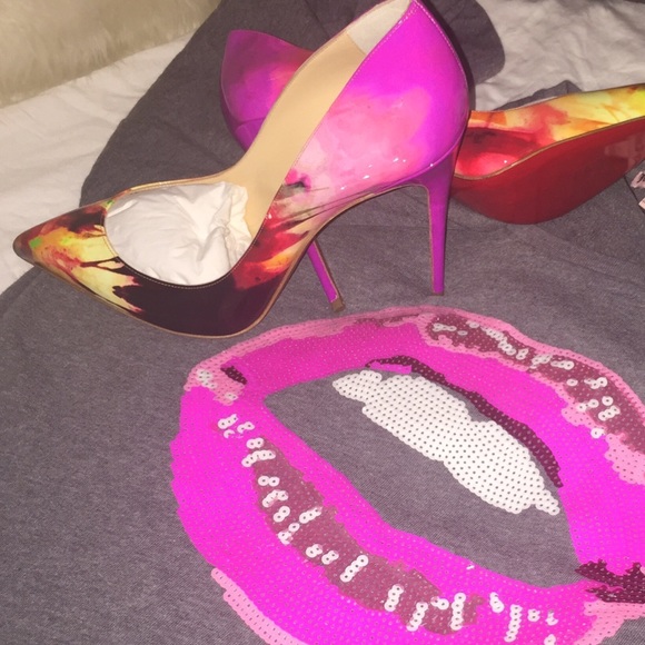 Christian Loubotin pigalle follies tie dye