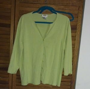 Light Green Cardigan