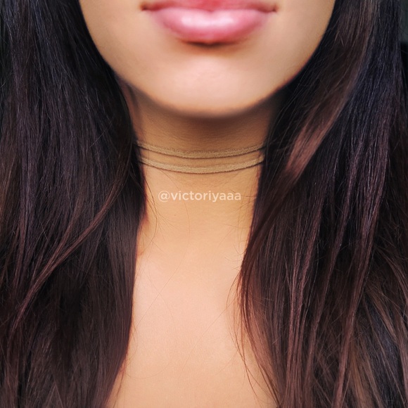 Jewelry - Tan Suede 2-Layer Choker Jewelry - Tan Suede 2-Layer Choker