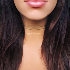 Jewelry - Tan Suede 2-Layer Choker Jewelry - Tan Suede 2-Layer Choker