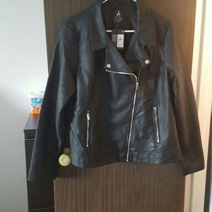 Leather jacket