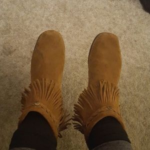 Minnetonka booties