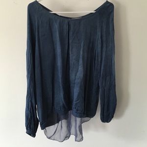 Made In Italy drapey bohemian top