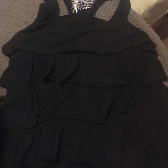 Ruffled tank