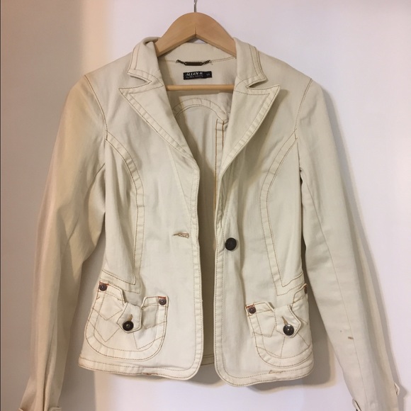 Beige jean jacket