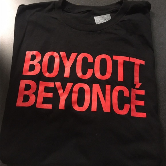 Boycott Beyoncé Tshirt/ Formation Tour