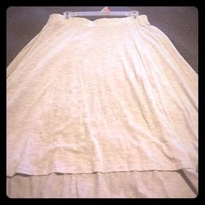 Hi low skirt