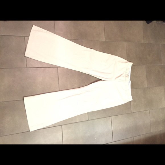 Express editor khaki boot cut pant