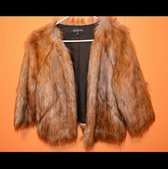 Jones New York Beautiful Fur Coat