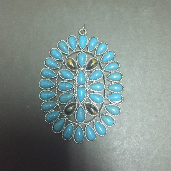 Turquoise piece for necklace