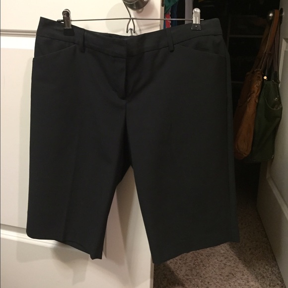 Express black dress capris