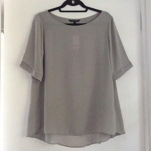 Ultra light grey blouse
