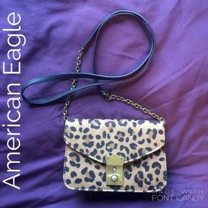 AEO Leopard Purse