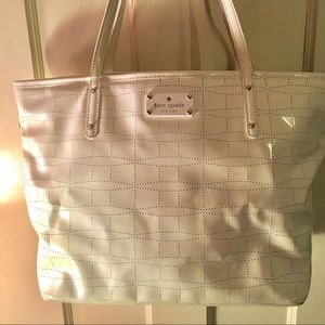 White Kate Spade purse