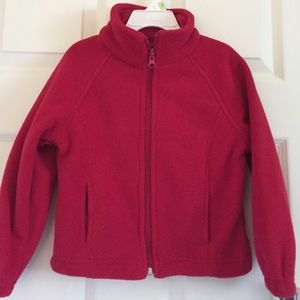 Preowned outdoor spirit fleece jacketboys size 4/5