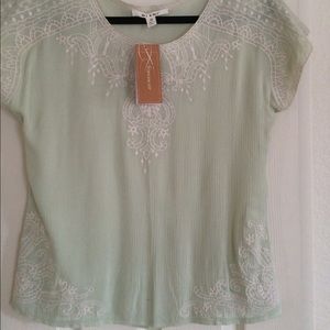 Francesca's boho top BNWT