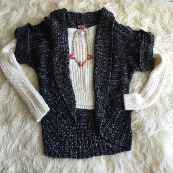 Short sleeves cardigan
