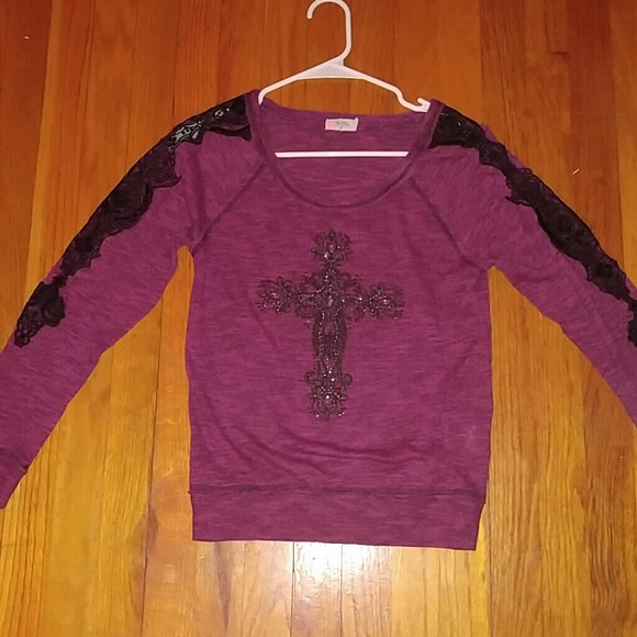 Miss Me Long sleeve Juniors top