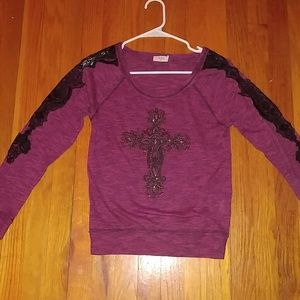 Miss Me Long sleeve Juniors top