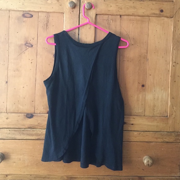 Current/Elliott cross back muscle tank top