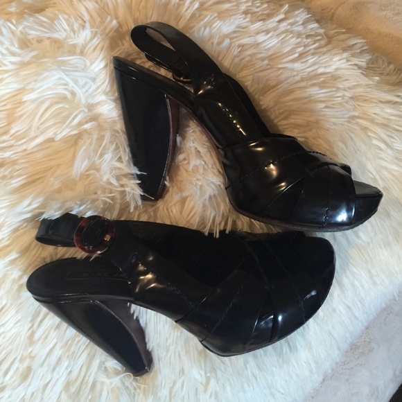 Marc Jacob's Patent Leather platforms