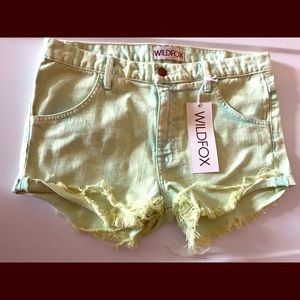 Wildfox Glowworm Laura Shorts