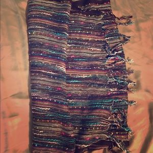 Colorful fashion scarf