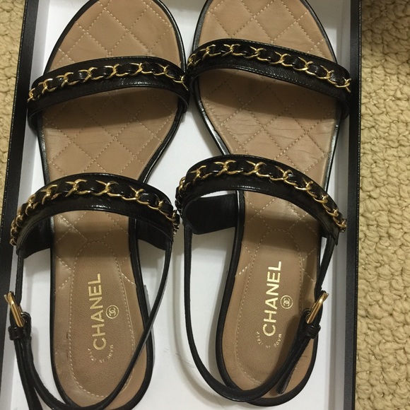 New Chanel sandals! Price negotiable
