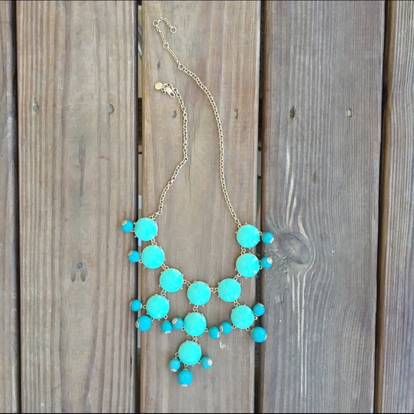 J.Crew bubble necklace.