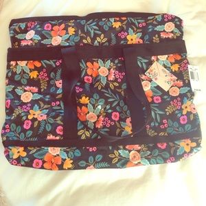 NWT LeSportsac for Rifle Paper Co. Travel Tote