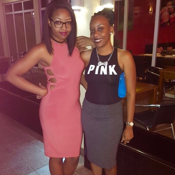 F21 Cut-Out Midi Dress - Picture 2 of 2