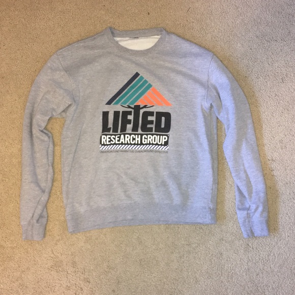 Super comfy super soft gray LRG crewneck