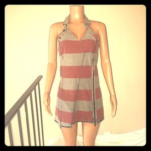 Free People Flag Mini Dress