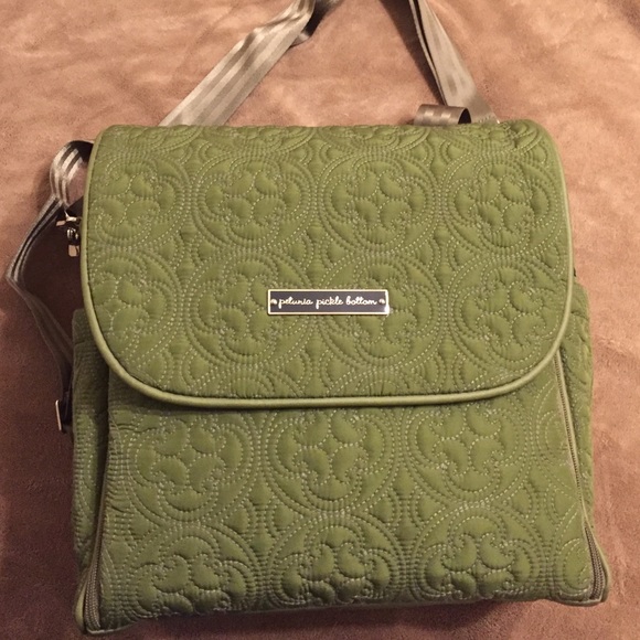 Petunia pickle bottom embroidered boxy backpack