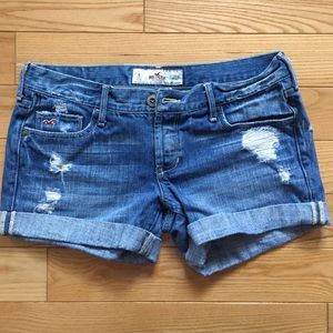 Hollister denim shorts